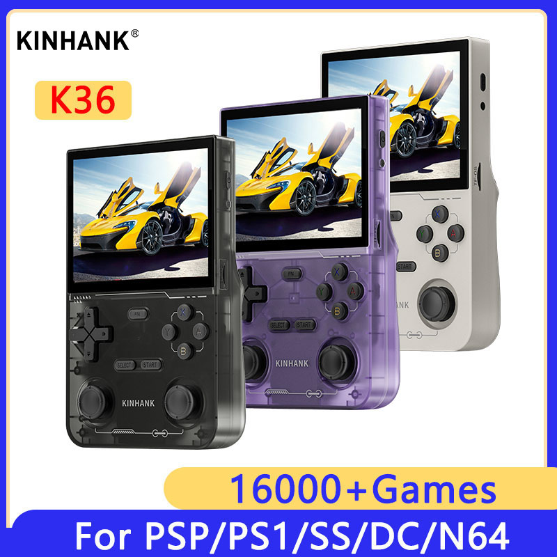 Retro Gaming N64 - KINHANK K36 Console de jeu vidéo