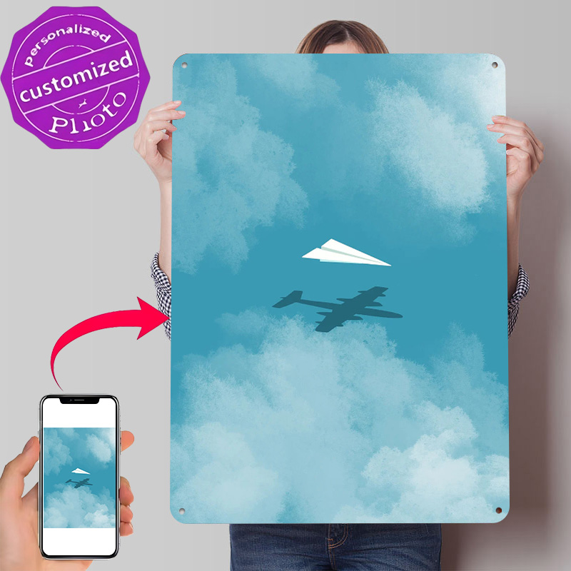 Retro Gaming Wallpaper - Affiche imprimée Avion en papier, Art