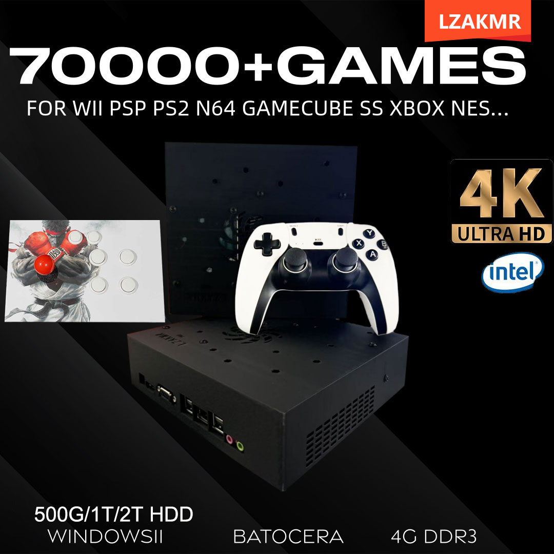Retro Gaming Batocera - Console de jeu rétro 70000 +