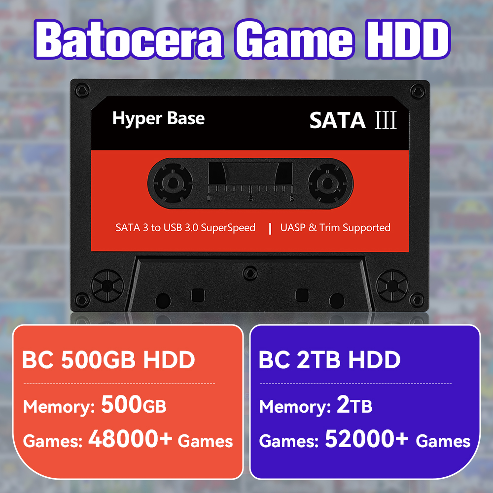 Disque dur de jeu Hyper Base B - Retro Gaming Batocera avis et prix
