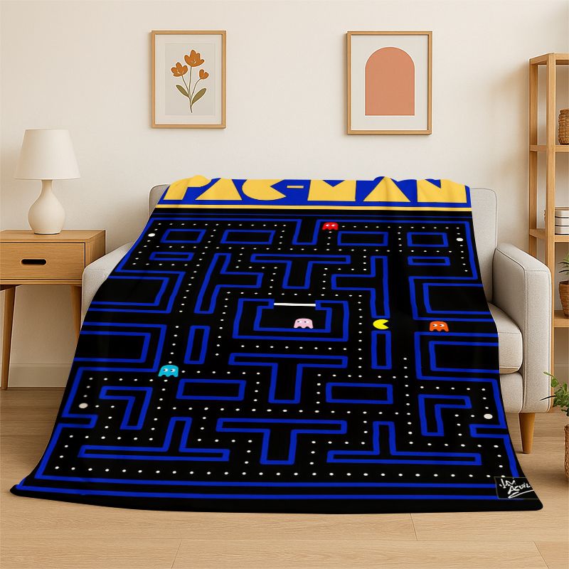 Couverture en flanelle douce r - Retro Gaming Lounge avis et prix