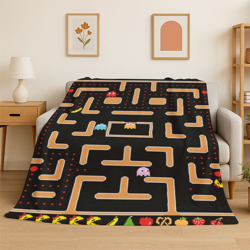 Couverture en flanelle douce r - Retro Gaming Lounge avis et prix