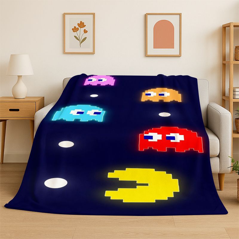 Couverture en flanelle douce r - Retro Gaming Lounge avis et prix
