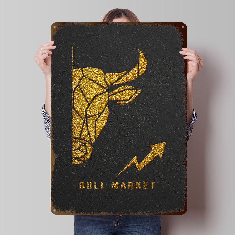 Affiche imprimée Golden Bull M - Retro Gaming Market avis et prix