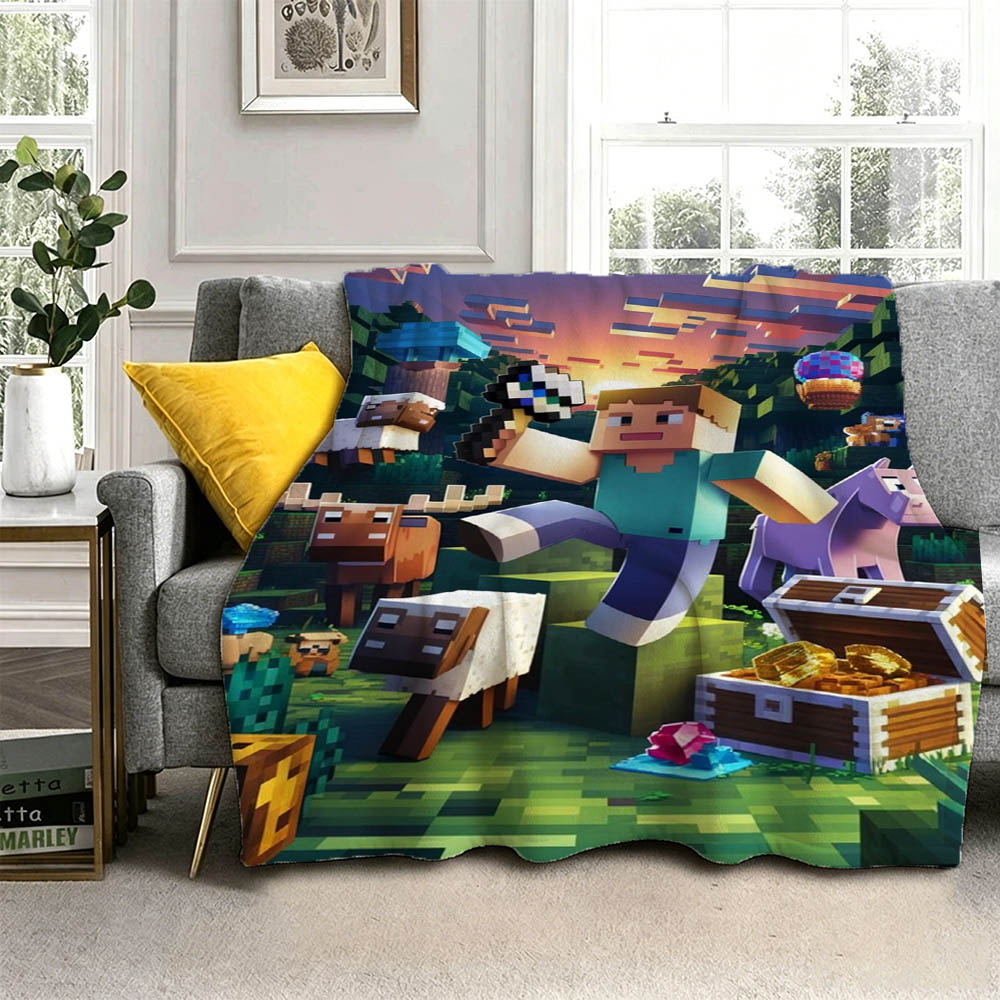 Couverture en flanelle rétro d - Retro Gaming Lounge avis et prix