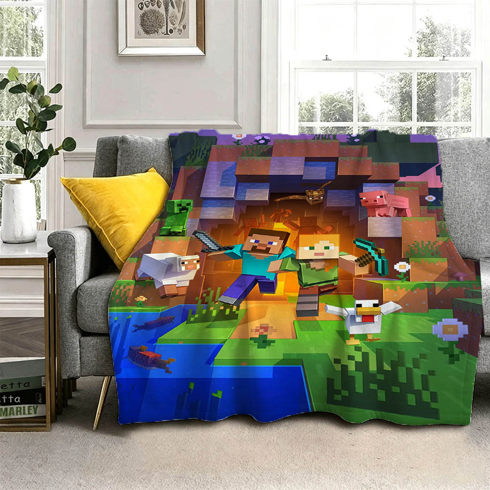 Couverture en flanelle rétro d - Retro Gaming Lounge avis et prix