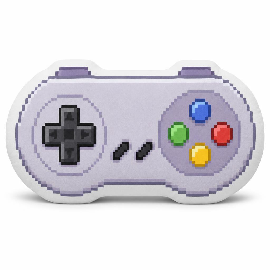 Coussin en peluche amusant en  - Retro Gaming Lounge avis et prix