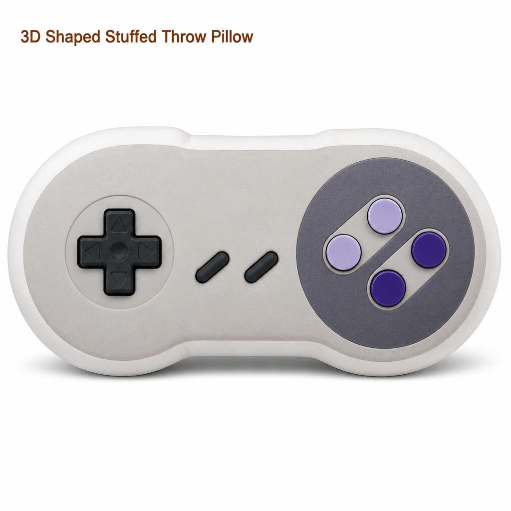 Coussin en peluche manette de  - Retro Gaming Lounge avis et prix