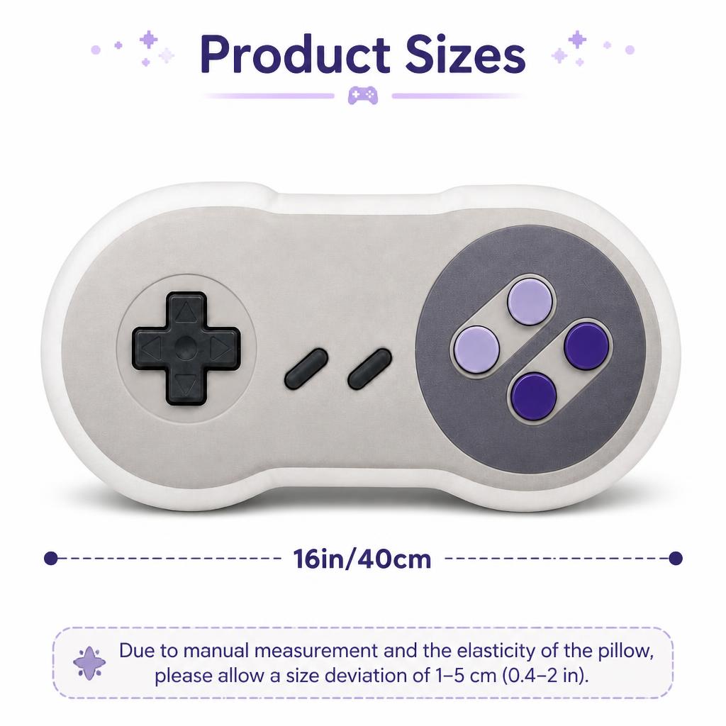 Coussin en peluche manette de  - Retro Gaming Lounge avis et prix