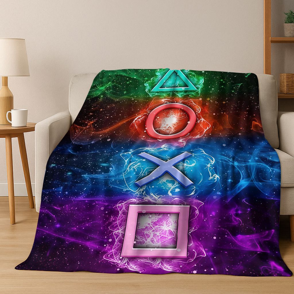 Couverture en flanelle pour co - Retro Gaming Lounge avis et prix