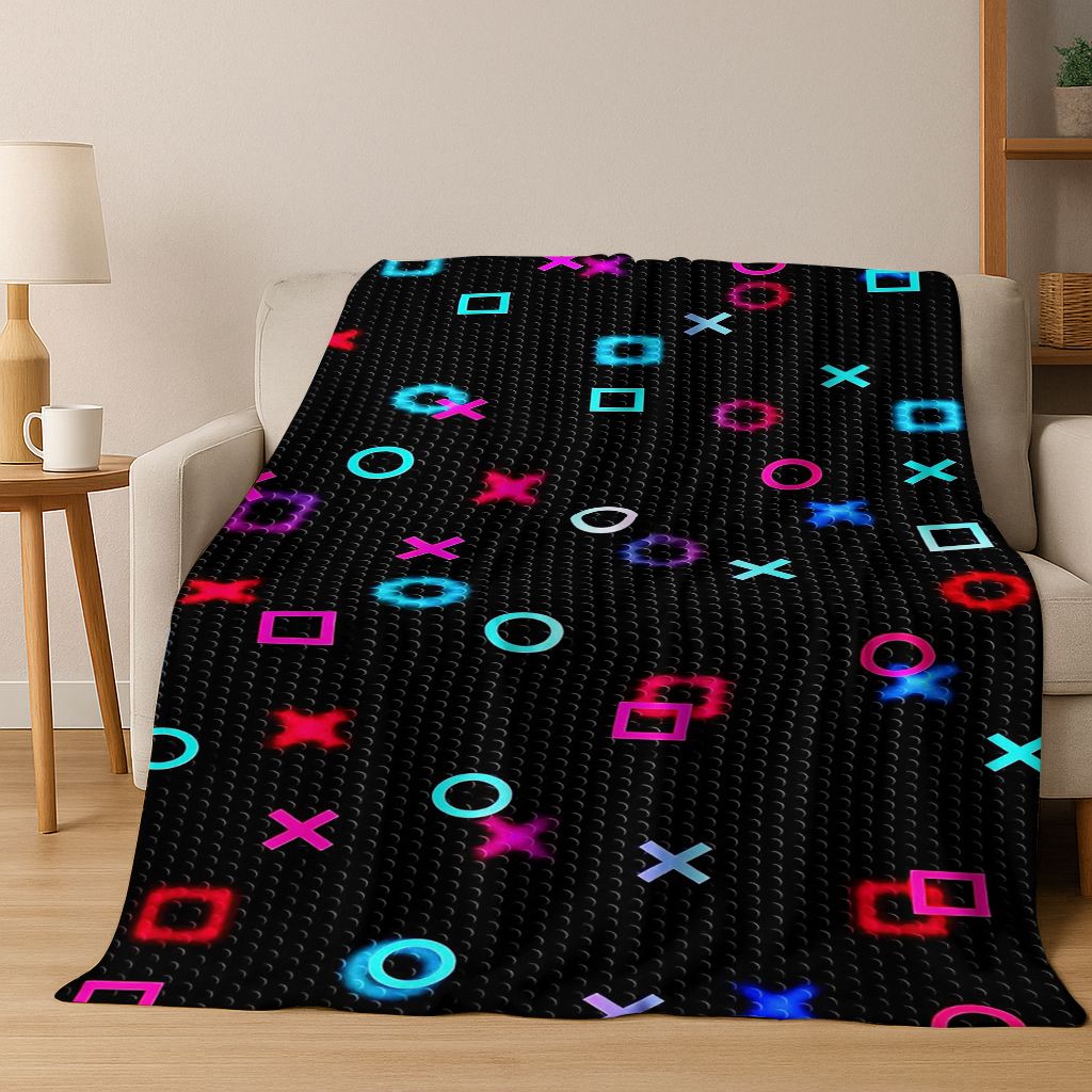 Couverture en flanelle pour co - Retro Gaming Lounge avis et prix