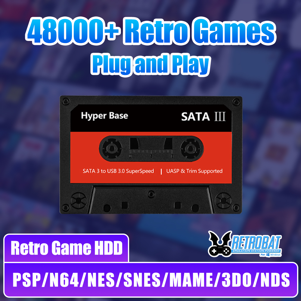 Batocera 500G disque dur de je - Retro Gaming Batocera avis et prix