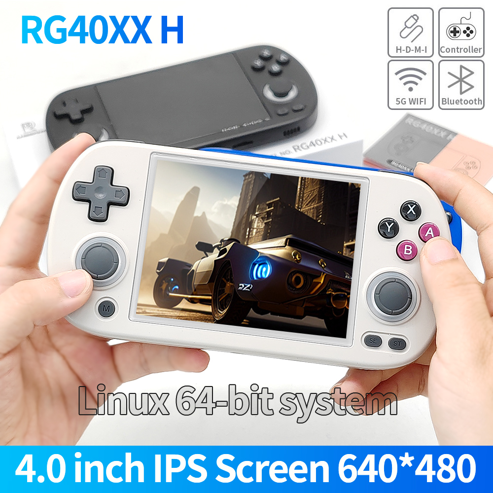 Anbernic RG40XXH Console de je - Retro Gaming Linux avis et prix
